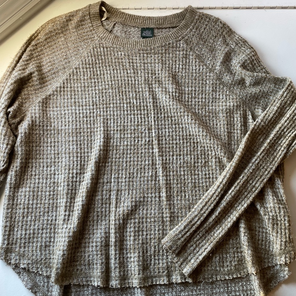 Wild fable waffle knit shirt